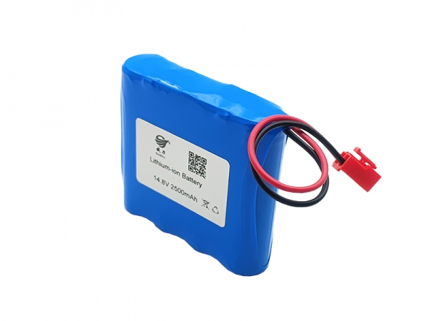 14.8V 2500mAh cylindrical lithium battery