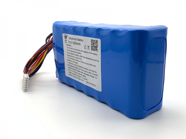 25.2V 5200mAh communication lithium battery