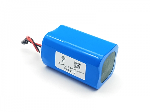 7.4V  9600mAh cylindrical lithium battery | 21700 lithium battery