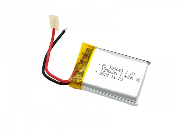 3.7V lithium polymer battery | 103040 1200mAh 3.7V