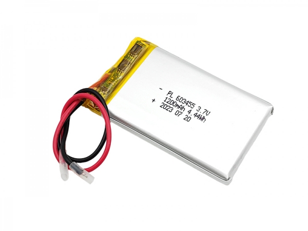 3.7V 1200mAh 603455 low temperature lithium battery