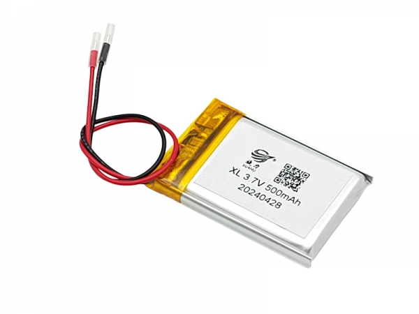 3.7V聚合物鋰電池 | 602535 500mAh 3.7V 線材不同